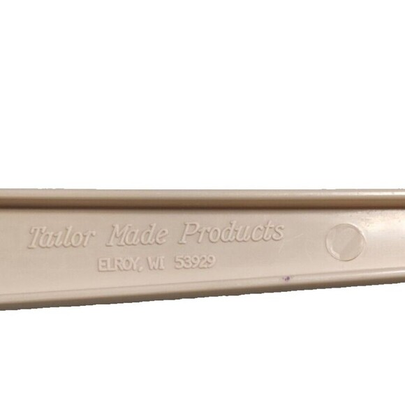 Tailor Made Products Slotted Spaghetti Server USA Spoon Pasta Fork Measure Beige - Picture 5 of 5
